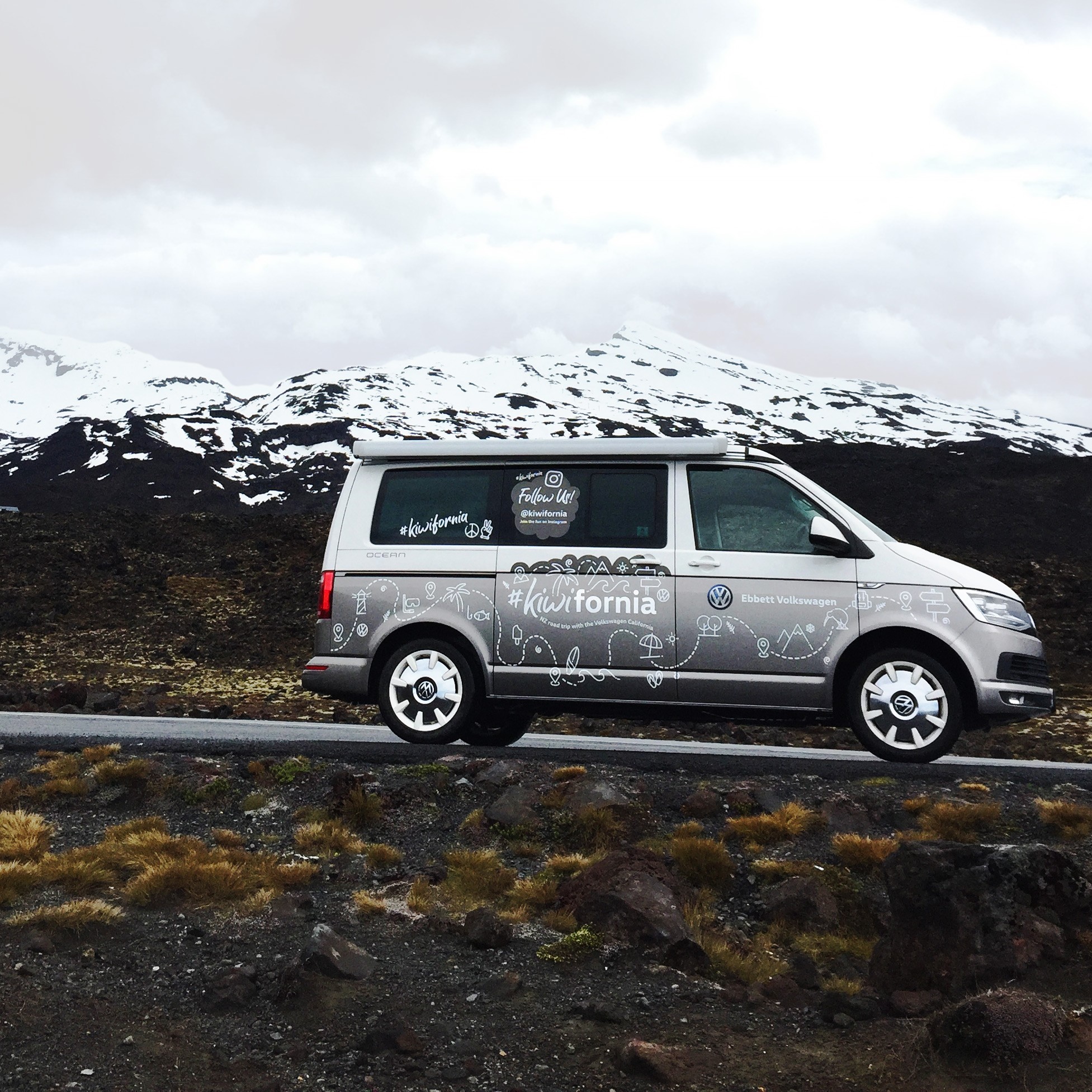 VW California Kiwifornia National Park